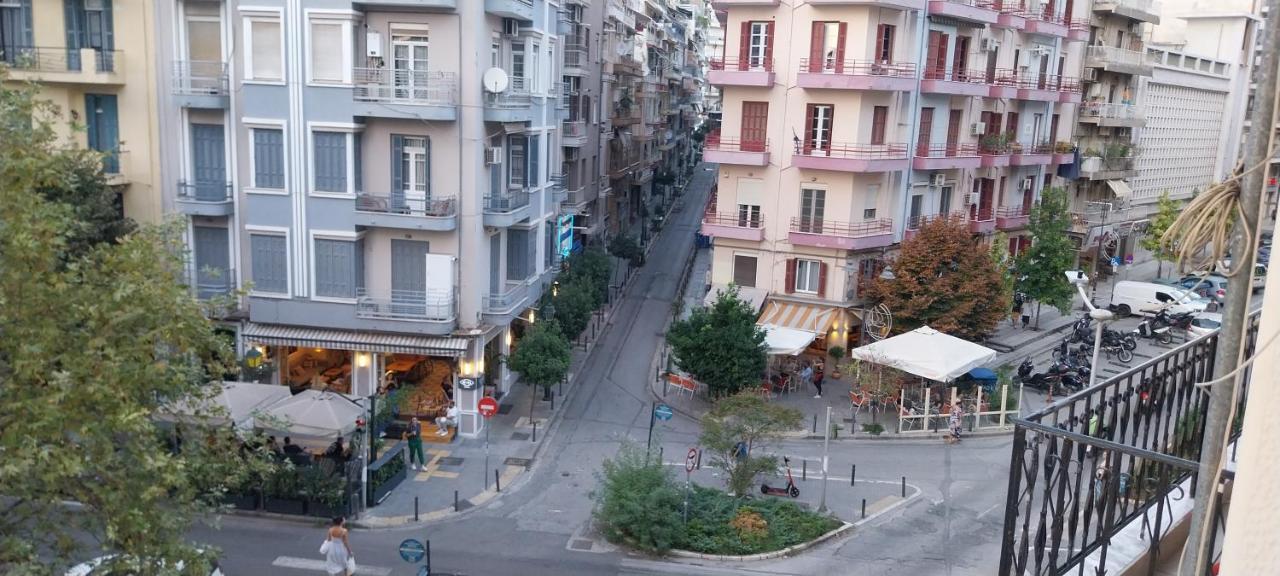 Lovely Apartment In The Heart Of Thessaloniki Center المظهر الخارجي الصورة
