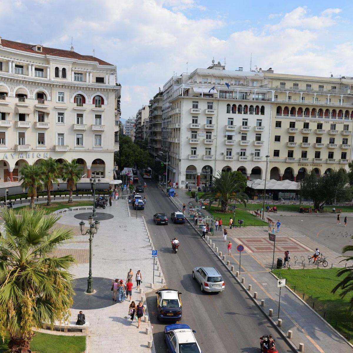 Lovely Apartment In The Heart Of Thessaloniki Center المظهر الخارجي الصورة